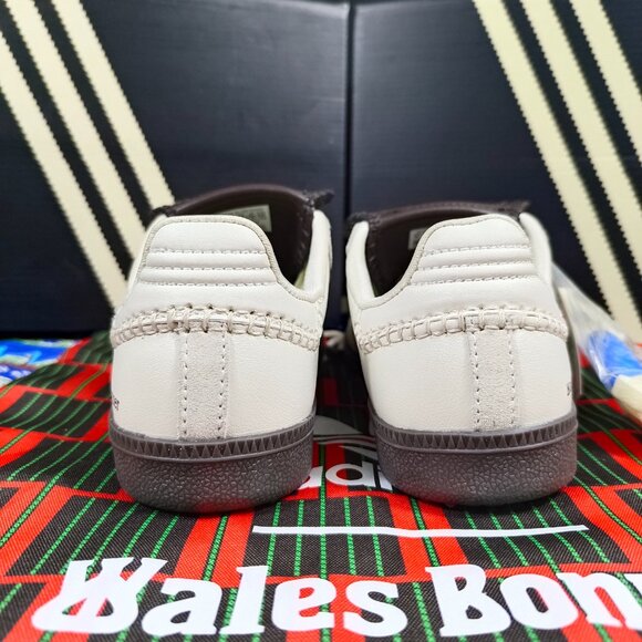 Adidas x Wales Bonner Samba Nubuck Ecrtin Brown Cream Yellow - Picture 7 of 7